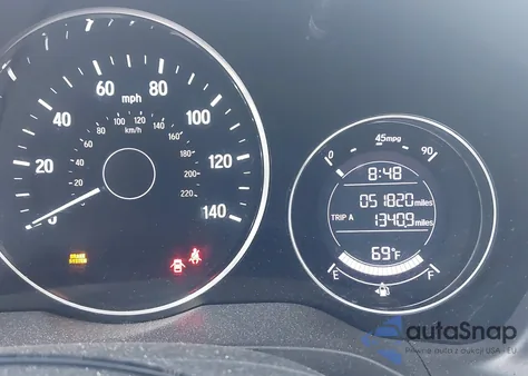 2018 Honda Hr-V Ex из США, поврежденный, VIN 3CZRU6H56JG723809